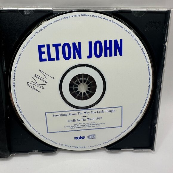 Elton John Something About The Way You Look Tonight / Candle In The Wind 1997 CD - Picture 6 of 6
